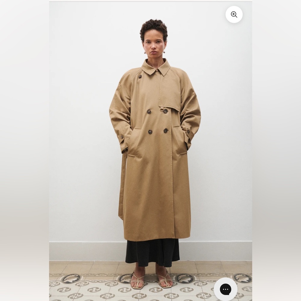 Classic Tan Trench Coat